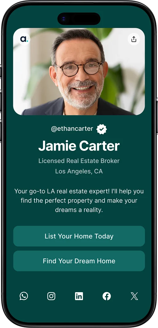 Agentmark identity on phone
